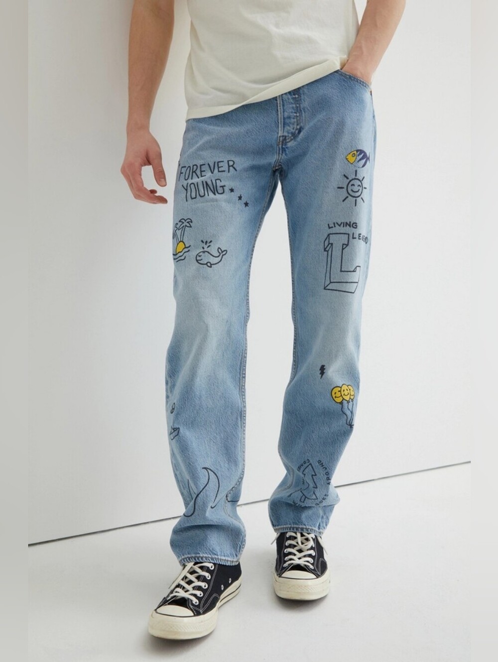 Levi's 501 '93 Young Legend Jeans Size 29 Straight